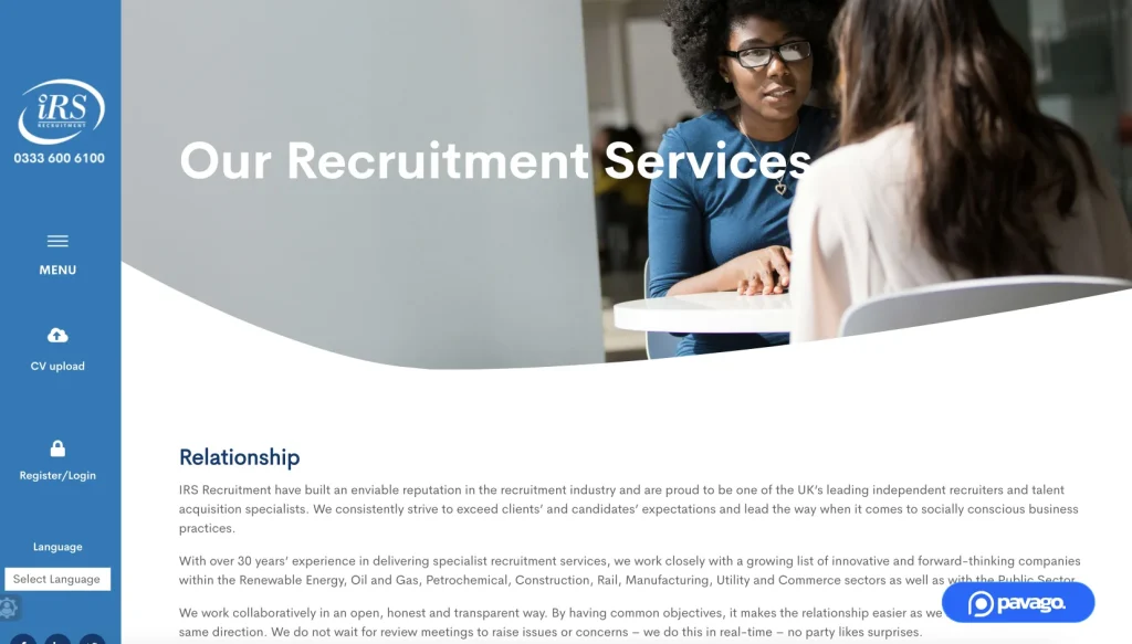 IRS Recruitment Image