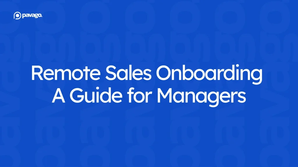 Remote Sales Onboarding: A 2026 Guide for Sales Managers