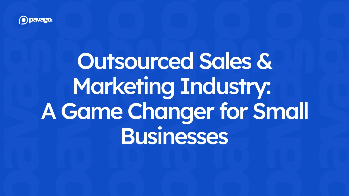 Outsourced Sales and Marketing Industry: A Game Changer for Small Businesses