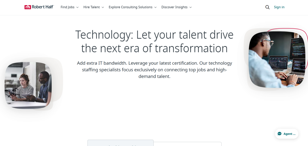 Robert Half tech recruiting